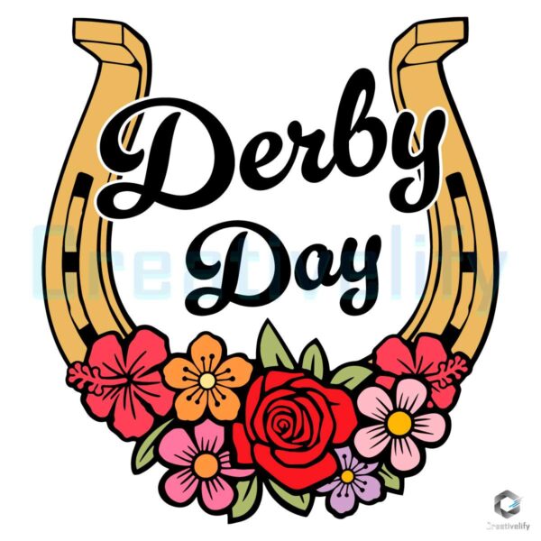 Kentucky Derby Day 2024 Horse Race SVG File