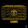 Denver Nuggets Basketball 2024 NBA Playoffs SVG