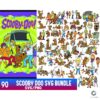 90 Files Scooby Doo Bundle SVG Design