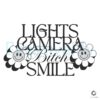 Swift Lights Camera Bitch Smile TTPD SVG File