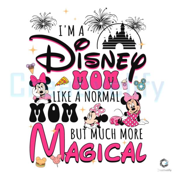 Disney Mom Like A Normal Mom SVG File