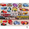 84 Designs Cars Art Digital SVG File Bundle