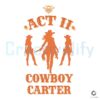 Cowboy Carter Act II Beyonce SVG File