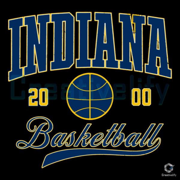 Indiana Fever Basketball Est 2000 SVG