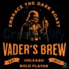 Embrace The Dark Roast Vaders Brew SVG