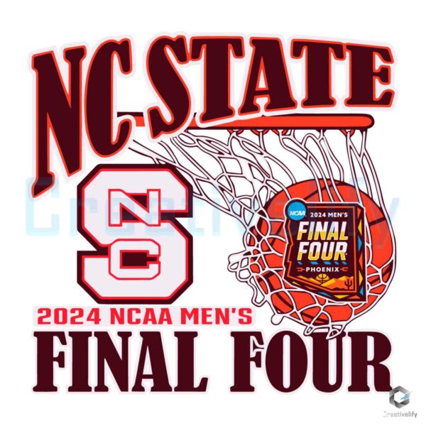 NC State Wolfpack NCAA Mens Final Four SVG