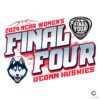 UConn Huskies Final Four NCAA SVG File