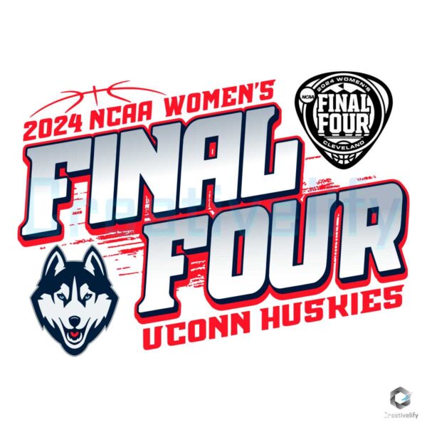 UConn Huskies Final Four NCAA SVG File