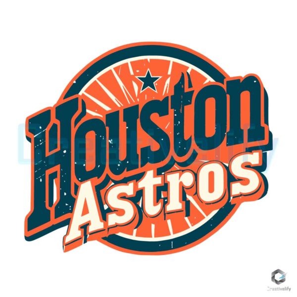 Houston Astros Baseball MLB Logo SVG