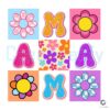 Floral Mama Life Happy Mothers Day PNG