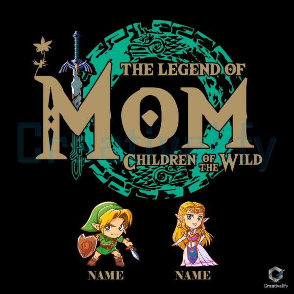 Personalized Zelda The Legend Of Mom PNG