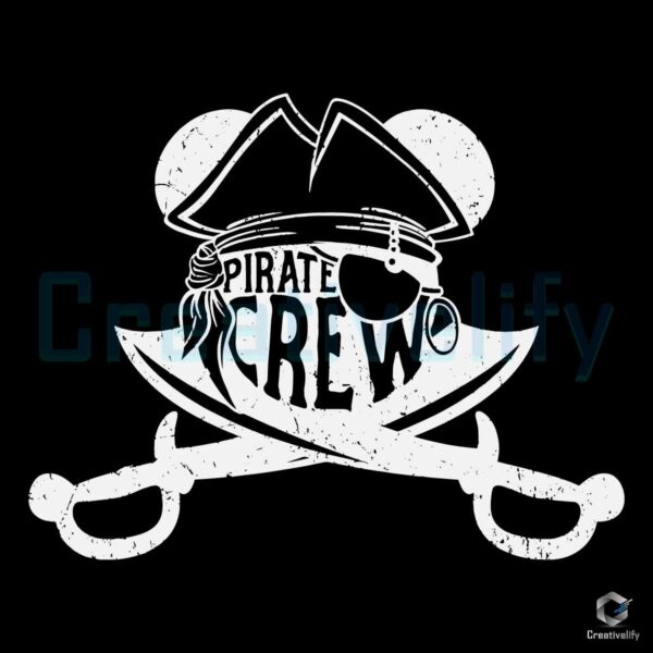 Disney Pirate Crew Mickey Cruise SVG File