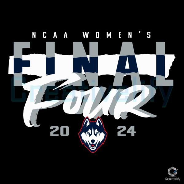 March Madness Final Four UConn Huskies SVG