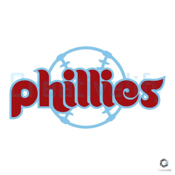Philadelphia Phillies Baseball Team SVG File