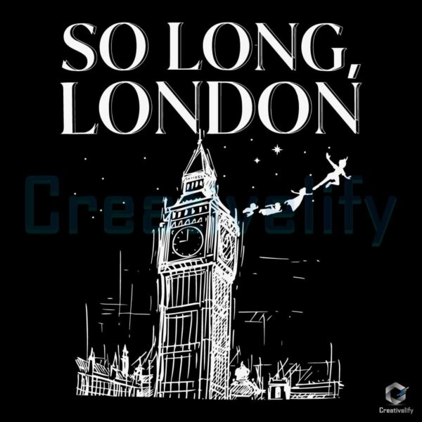 So Long London Taylor Swift Song SVG File