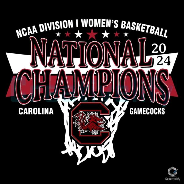 NCAA Basketball Carolina Gamecocks SVG