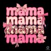 Groovy Mama Bow Tie Mothers Day SVG File