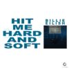 Hit Me Hard And Soft Poster Billie Eilish PNG