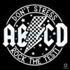ABCD Dont Stress Rock The Test SVG File