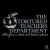 Tortured Teachers Department Alls Fair In Love SVG