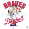 Blooper Mascot Atlanta Braves Baseball SVG