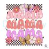 Mama Flowers Butterfly Checkered SVG File