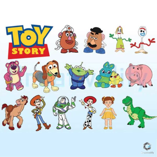 Free Toy Story Disney Svg File Bundle