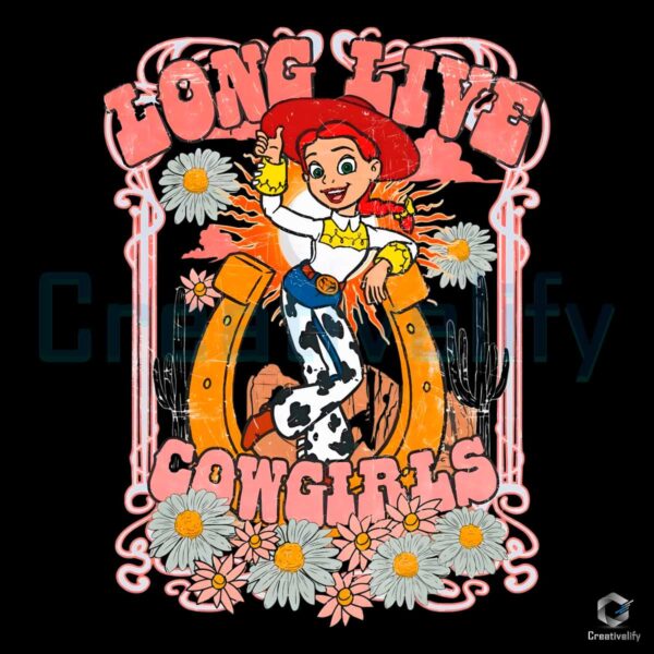 Jessie Long Live Cowgirls Toy Story Cartoon PNG