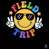 Field Day Field Trip Glasses Smiley Face PNG