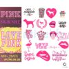1700 Files Love Pink Bundle SVG Digital