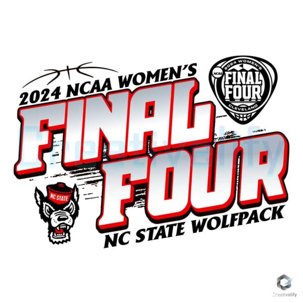 Final Four NC State Wolfpack Womens SVG