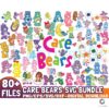 80 Files Care Bears SVG Bundle