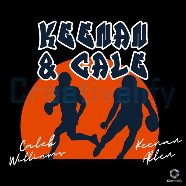 Keenan and Cale Funny Bears Football SVG File