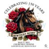 Kentucky Derby Celebrating 150 Years PNG File
