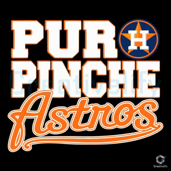 Puro Pinche Houston Astros Baseball SVG