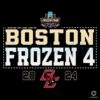 Boston College Frozen 4 Mens Hockey 2024 SVG
