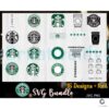15 Files Starbucks Font And Logo SVG Bundle