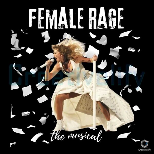 Female Rage The Musical Taylor Tour 2024 PNG