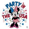 Disney Independence Day Party In The USA SVG