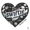 Swiftie 1989 Heart The Eras Tour SVG File