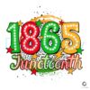 1865 Juneteenth Dalmatian Dots PNG File