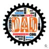 Mechanic Dad Hardworking Cool SVG File