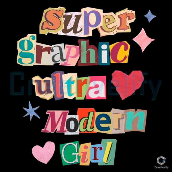 Super Graphic Ultra Modern Girl Chappell Roan PNG