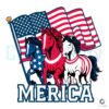 Merica Horse Riders Independence Day SVG