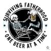 Skeleton Surviving Fatherhood SVG File