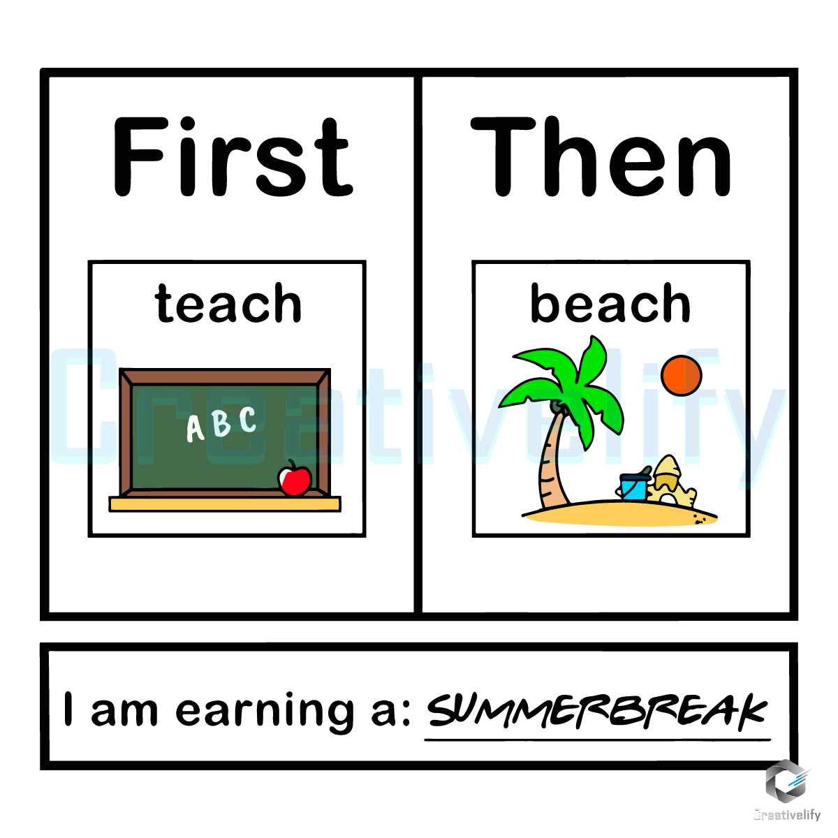 First Teach Then Beach A Summer Break SVG File