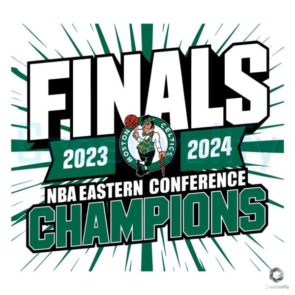 Boston Celtics Finals 2024 Eastern Conference SVG