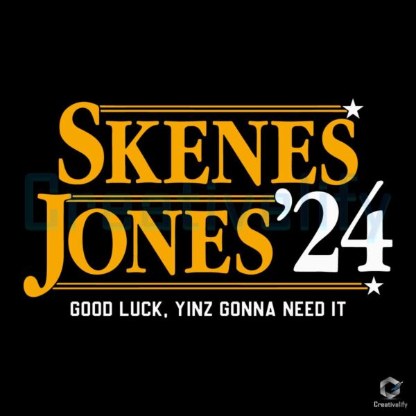 Skenes Jones 24 Pirates Good Luck SVG File