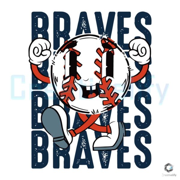 Atlanta Braves MLB Baseball Team SVG File