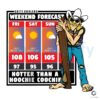 Weekend Forecast Hotter Than A Hoochie PNG